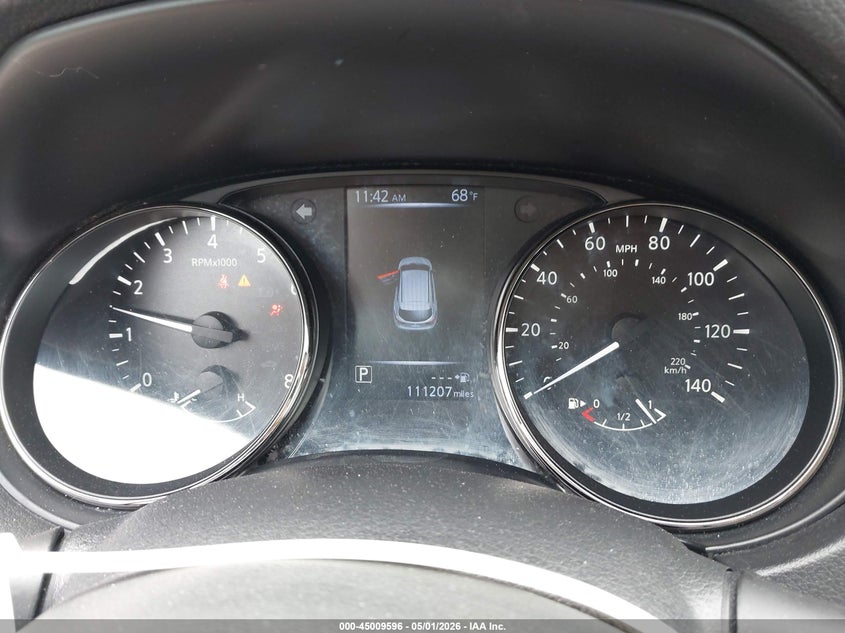 2018 Nissan Rogue VIN JN1BJ1CR5JW252284 IAAI salvage auction — FRONT END, Wait Title, sold $25 on 2026-07-10 (photo 7)