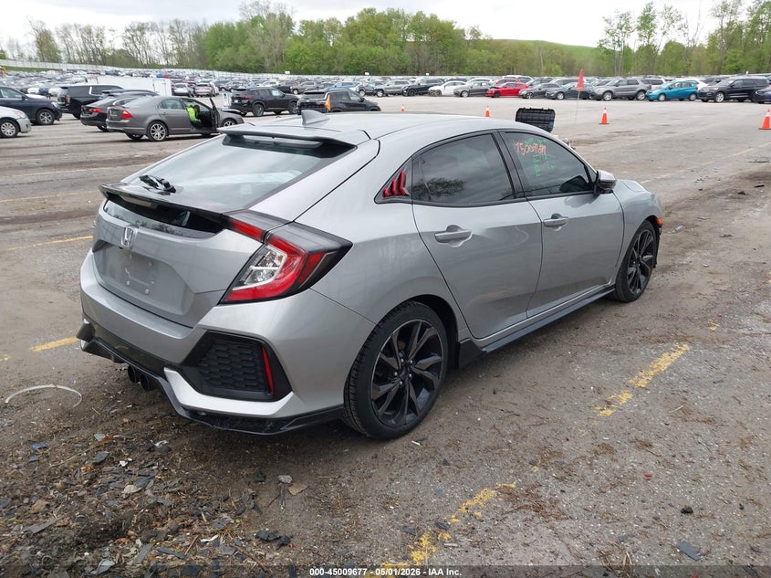 2018 Honda Civic VIN SHHFK7H90JU236441 IAAI salvage auction — FRONT END, Wait Title, sold $5,425 on 2026-07-20 (photo 4)