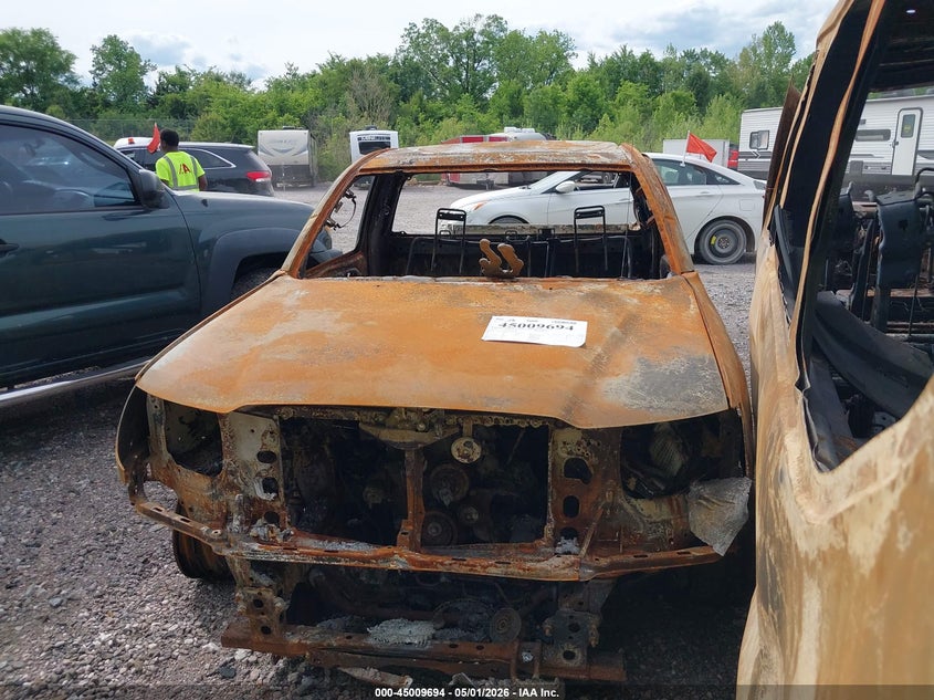 2010 Toyota Tacoma VIN 5TEPX4EN1AZ715196 IAAI salvage auction — TOTAL BURN, Non-Repairable (Tennessee), sold $100 on 2026-07-08 (photo 2)