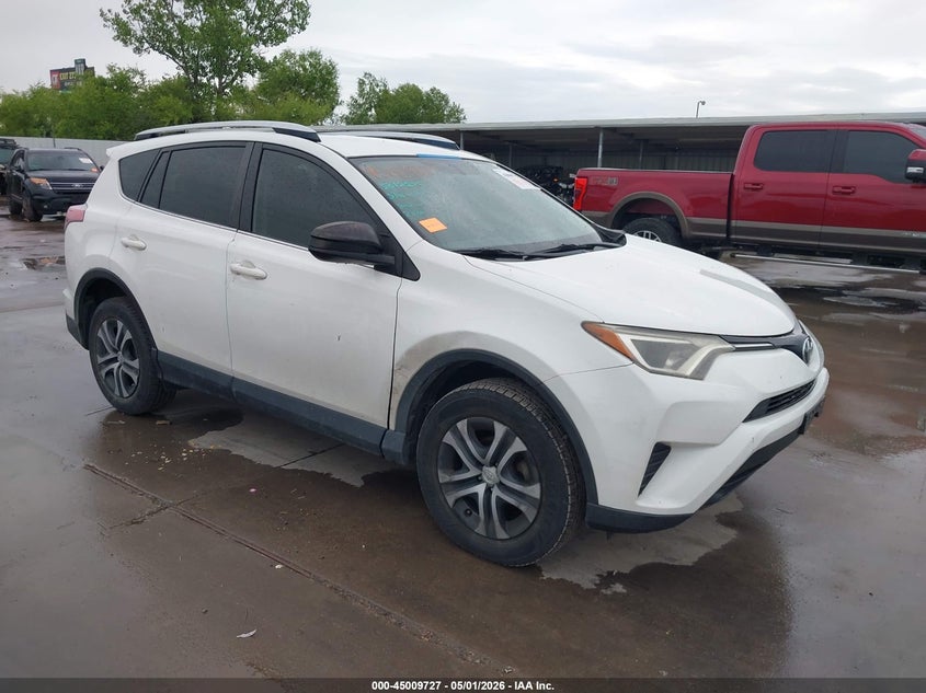 2016 Toyota Rav 4 VIN JTMZFREV4GJ093835 IAAI salvage auction — LEFT SIDE, Salvage (Texas), sold $25 on 2026-07-29 (photo 1)