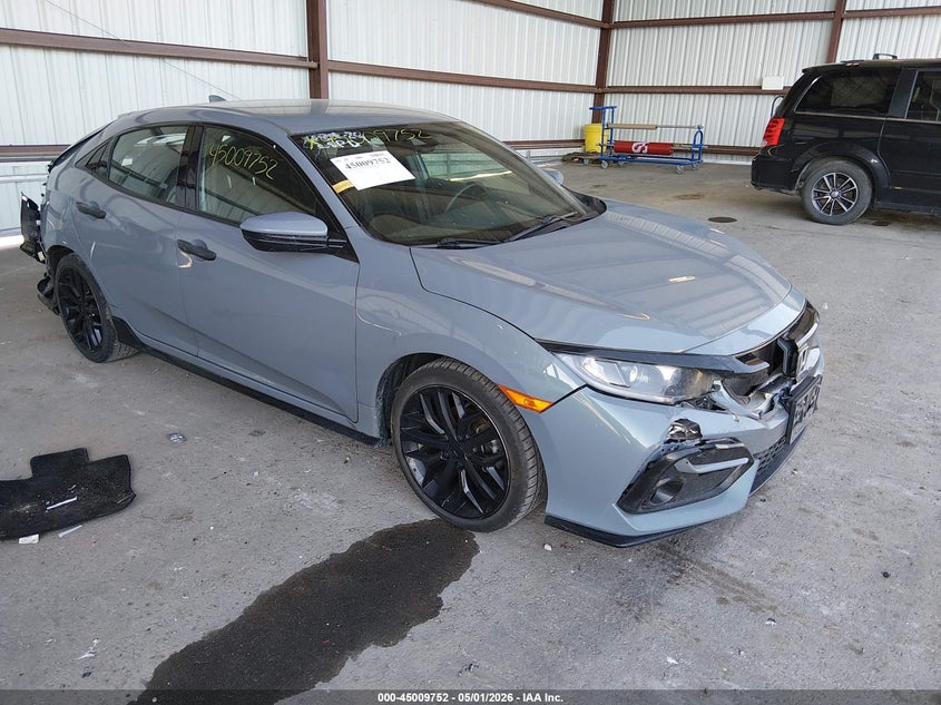 2020 Honda Civic VIN SHHFK7G49LU215158 IAAI salvage auction — FRONT & REAR, Clear (Missouri), sold $4,600 on 2026-07-16 (photo 1)