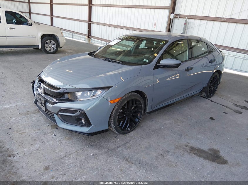2020 Honda Civic VIN SHHFK7G49LU215158 IAAI salvage auction — FRONT & REAR, Clear (Missouri), sold $4,600 on 2026-07-16 (photo 2)