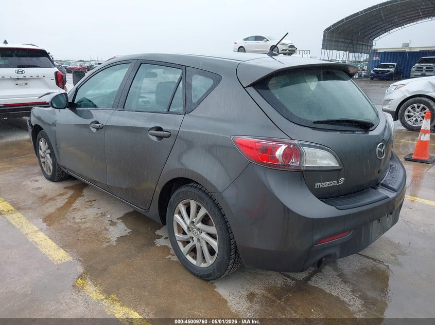 2012 Mazda 3 VIN JM1BL1M77C1653761 IAAI salvage auction — FRONT END, Original (Texas), sold $1,525 on 2026-07-13 (photo 3)