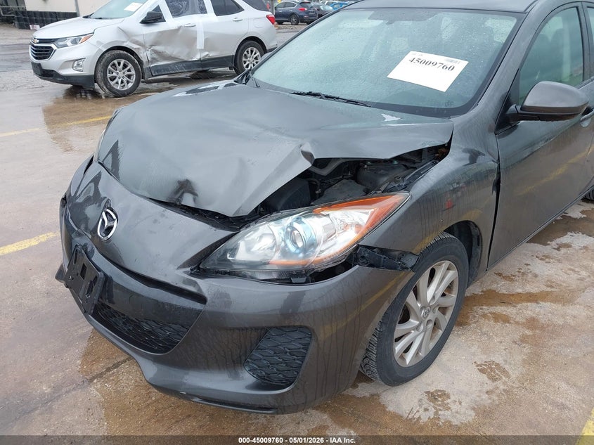 2012 Mazda 3 VIN JM1BL1M77C1653761 IAAI salvage auction — FRONT END, Original (Texas), sold $1,525 on 2026-07-13 (photo 6)