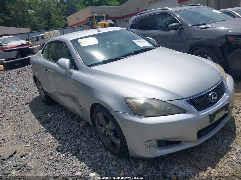 2010 Lexus Is 250c VIN JTHFF2C29A2507243 IAAI salvage auction — RIGHT SIDE, Salvage (Georgia), sold $1,650 on 2026-07-28 (photo 1)