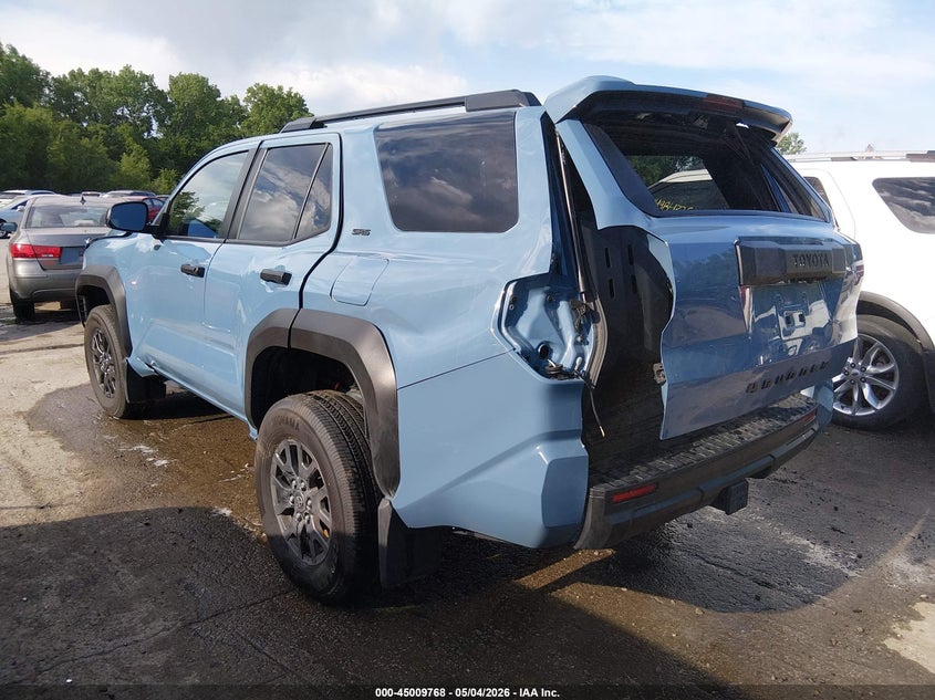 2025 Toyota 4runner VIN JTEVA5BRXS5056296 IAAI salvage auction — SIDE, Salvage (Missouri), sold $18,050 on 2026-07-08 (photo 3)