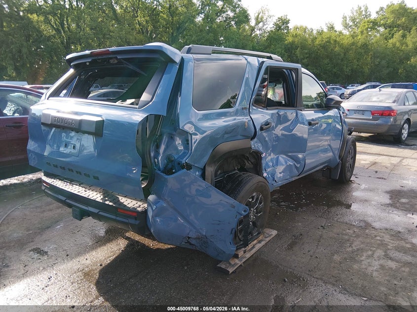 2025 Toyota 4runner VIN JTEVA5BRXS5056296 IAAI salvage auction — SIDE, Salvage (Missouri), sold $18,050 on 2026-07-08 (photo 4)
