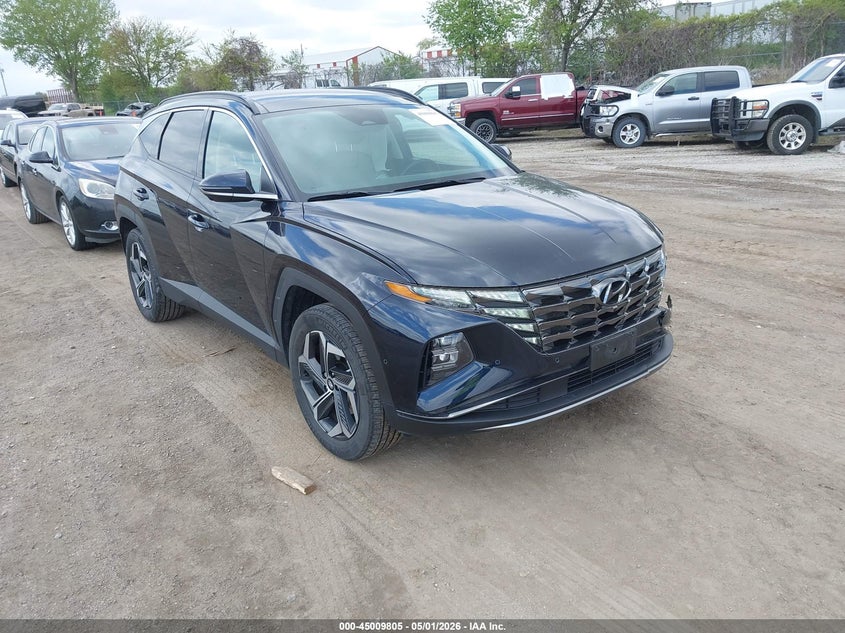2024 Hyundai Tucson VIN KM8JECD12RU202608 IAAI salvage auction — LEFT FRONT, Salvage (Iowa), sold $12,850 on 2026-07-20 (photo 1)