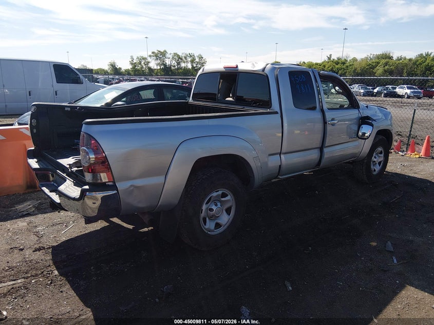 2010 Toyota Tacoma VIN 5TETX4GN8AZ675453 IAAI salvage auction — ALL OVER, Salvage (Tennessee), sold $1,750 on 2026-07-09 (photo 4)
