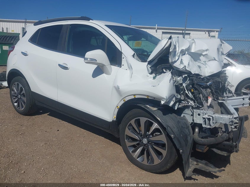 2019 Buick Encore VIN KL4CJGSM1KB791367 IAAI salvage auction — FRONT END, Salvage (Illinois), sold $475 on 2026-07-15 (photo 1)