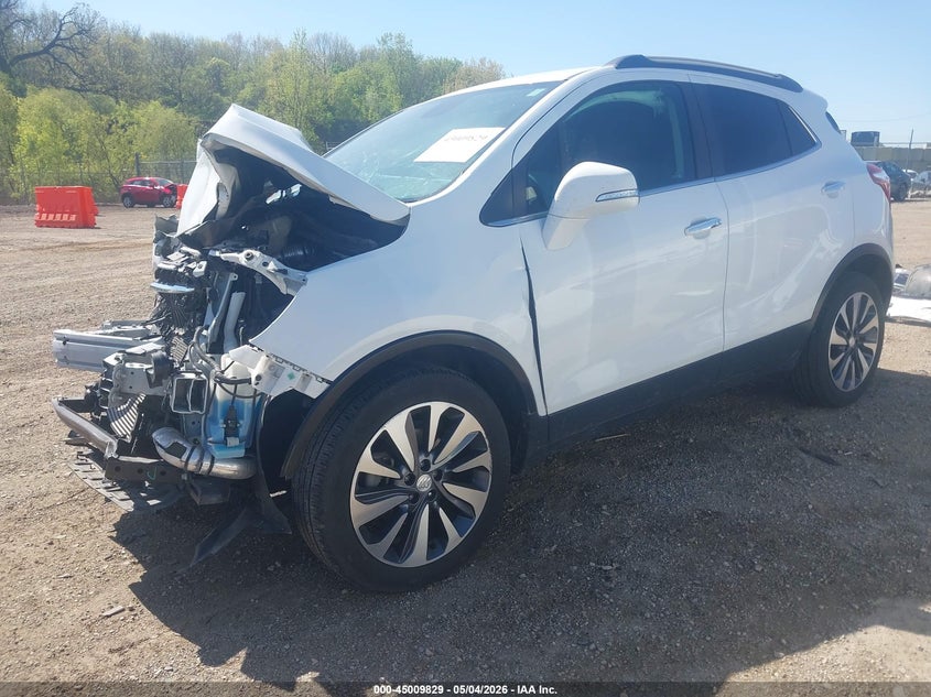 2019 Buick Encore VIN KL4CJGSM1KB791367 IAAI salvage auction — FRONT END, Salvage (Illinois), sold $475 on 2026-07-15 (photo 2)