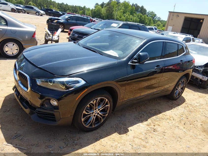 2018 BMW X2 VIN WBXYJ5C33JEF81992 IAAI salvage auction — FRONT END, Salvage (North Carolina), sold $3,975 on 2026-07-13 (photo 2)