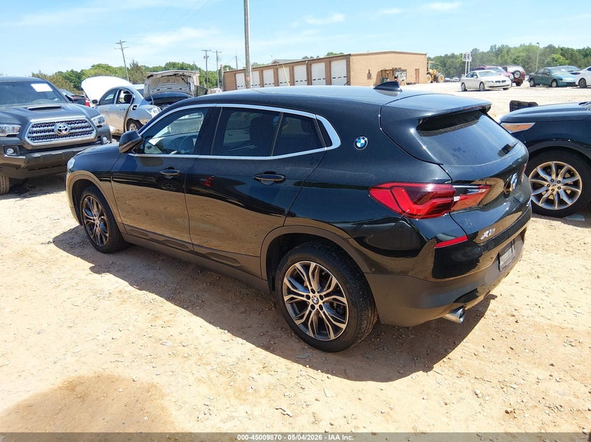 2018 BMW X2 VIN WBXYJ5C33JEF81992 IAAI salvage auction — FRONT END, Salvage (North Carolina), sold $3,975 on 2026-07-13 (photo 3)