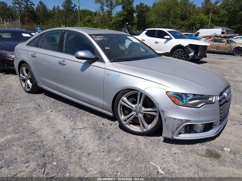 2015 Audi S6 VIN WAUF2AFC5FN005635 IAAI salvage auction — RIGHT FRONT, Clear (South Carolina), sold $5,200 on 2026-07-21 (photo 1)