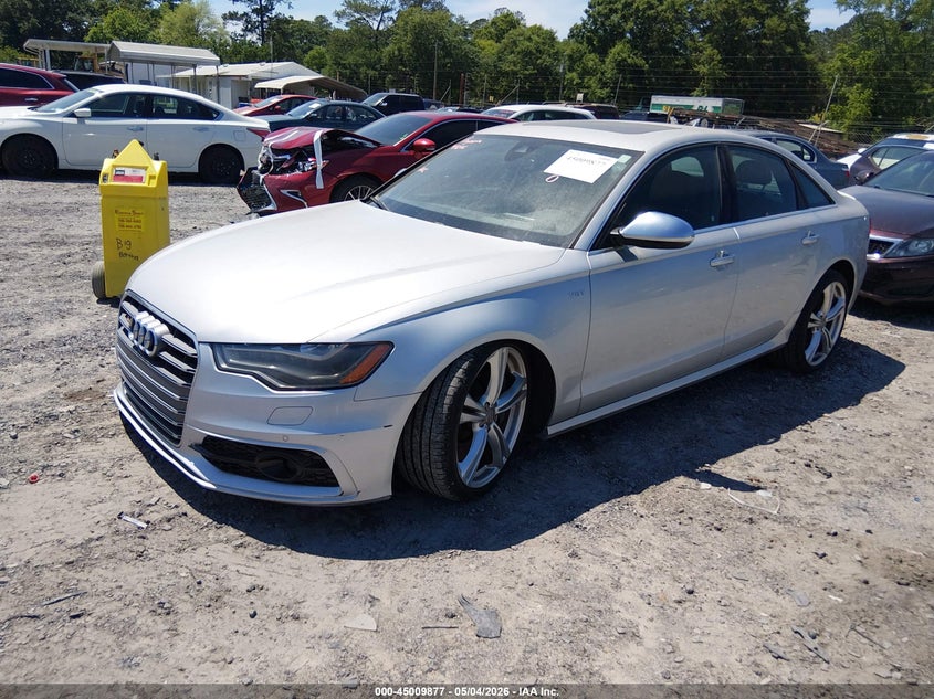 2015 Audi S6 VIN WAUF2AFC5FN005635 IAAI salvage auction — RIGHT FRONT, Clear (South Carolina), sold $5,200 on 2026-07-21 (photo 2)