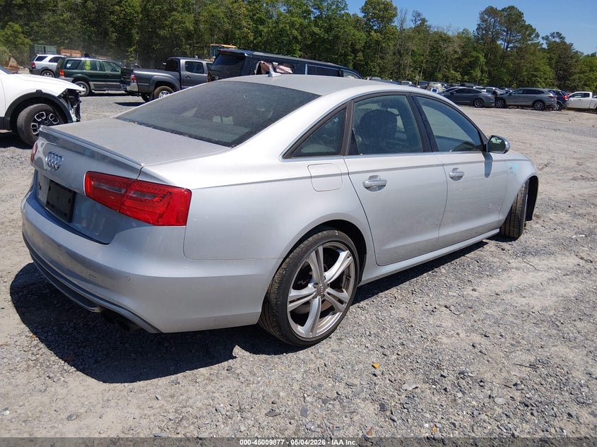 2015 Audi S6 VIN WAUF2AFC5FN005635 IAAI salvage auction — RIGHT FRONT, Clear (South Carolina), sold $5,200 on 2026-07-21 (photo 4)