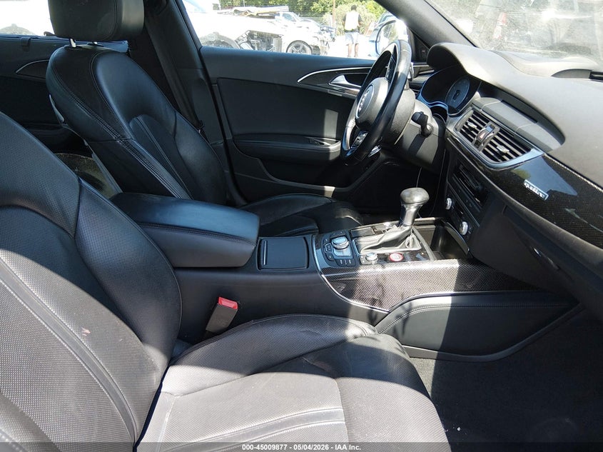 2015 Audi S6 VIN WAUF2AFC5FN005635 IAAI salvage auction — RIGHT FRONT, Clear (South Carolina), sold $5,200 on 2026-07-21 (photo 5)