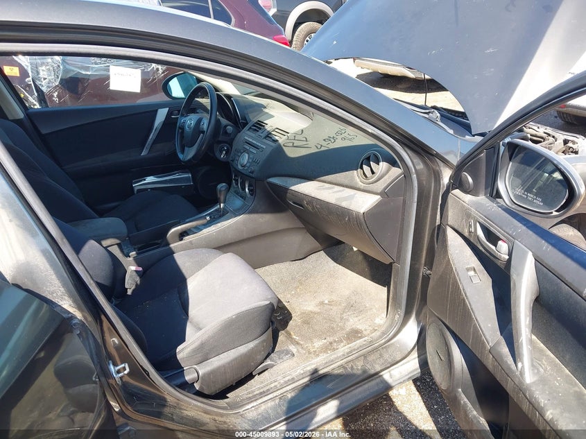 2011 Mazda 3 VIN JM1BL1U65B1489433 IAAI salvage auction — RIGHT FRONT, Salvage (Texas), sold $900 on 2026-07-07 (photo 5)