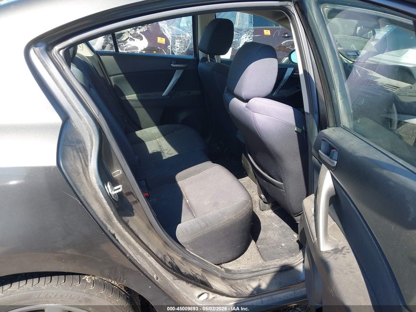 2011 Mazda 3 VIN JM1BL1U65B1489433 IAAI salvage auction — RIGHT FRONT, Salvage (Texas), sold $900 on 2026-07-07 (photo 8)