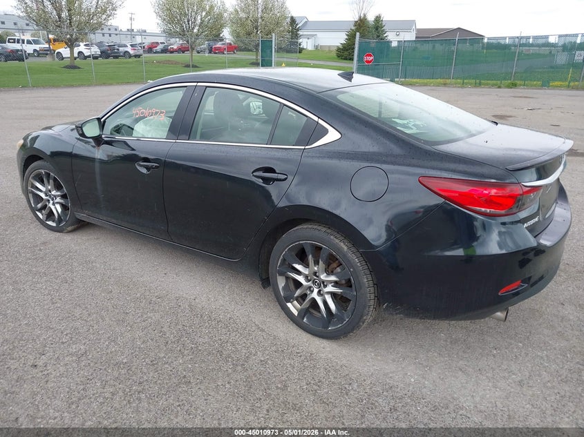 2014 Mazda 6 VIN JM1GJ1W62E1158628 IAAI salvage auction — RIGHT FRONT, Mv-907A (New York), sold $575 on 2026-07-28 (photo 3)