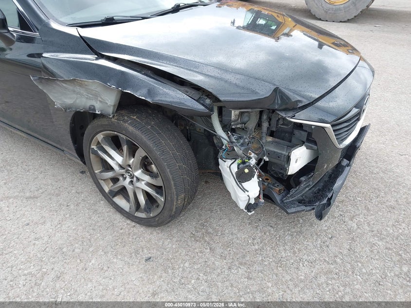 2014 Mazda 6 VIN JM1GJ1W62E1158628 IAAI salvage auction — RIGHT FRONT, Mv-907A (New York), sold $575 on 2026-07-28 (photo 6)