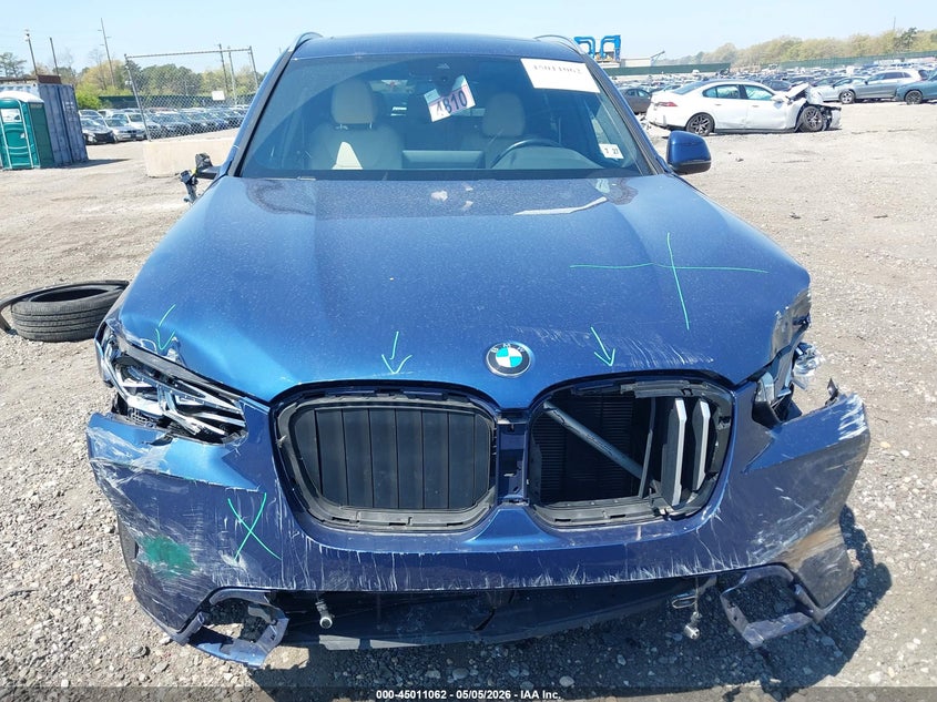 2022 BMW X3 VIN WBX57DP02NN164457 IAAI salvage auction — ALL OVER, Mv-907A (New York), sold $6,275 on 2026-07-07 (photo 6)