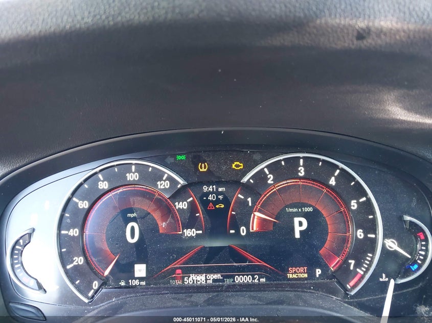 2019 BMW X3 VIN 5UXTR9C58KLR08761 IAAI salvage auction — FRONT END, Mv-907A (New York), sold $7,600 on 2026-08-29 (photo 7)
