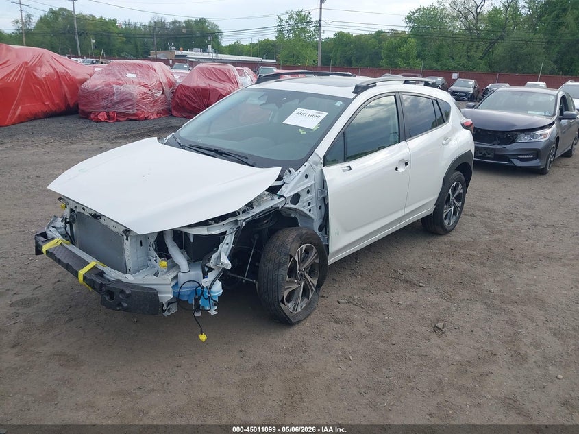 2025 Subaru Xv VIN JF2GUHDC7S8343593 IAAI salvage auction — FRONT END, Salvage - Greater Than 75% (Maryland), sold $3,750 on 2026-07-11 (photo 2)