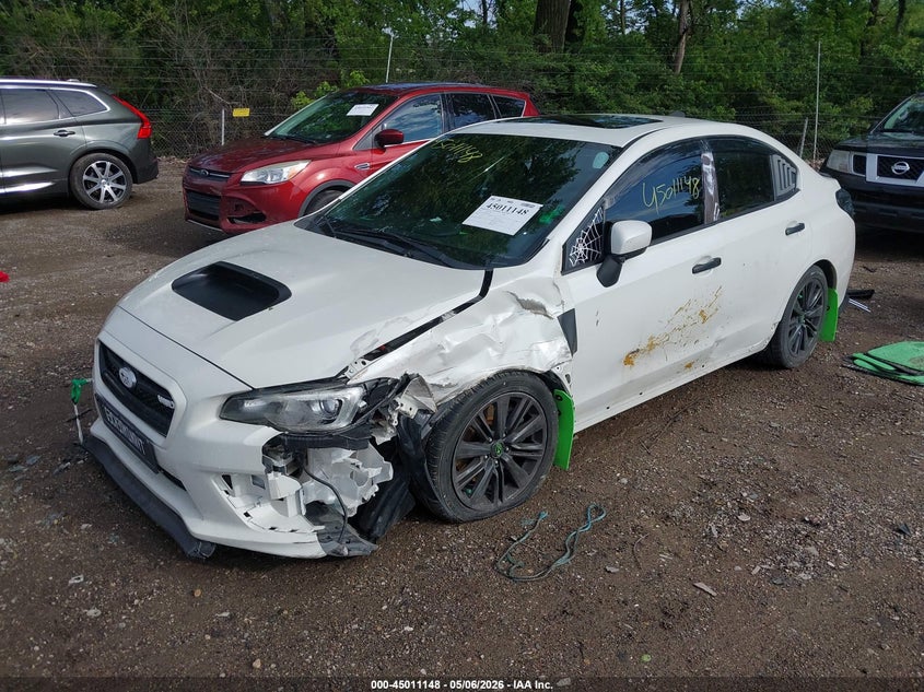 2015 Subaru Wrx VIN JF1VA1G69F9824690 IAAI salvage auction — FRONT END, Clear (Indiana), sold $3,350 on 2026-07-08 (photo 2)