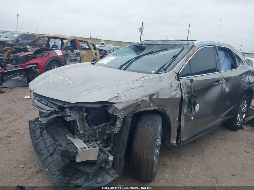2018 Lexus Rx VIN 2T2BZMCA9JC152064 IAAI salvage auction — ROLLOVER, Salvage (Texas), sold $5,000 on 2026-07-09 (photo 2)