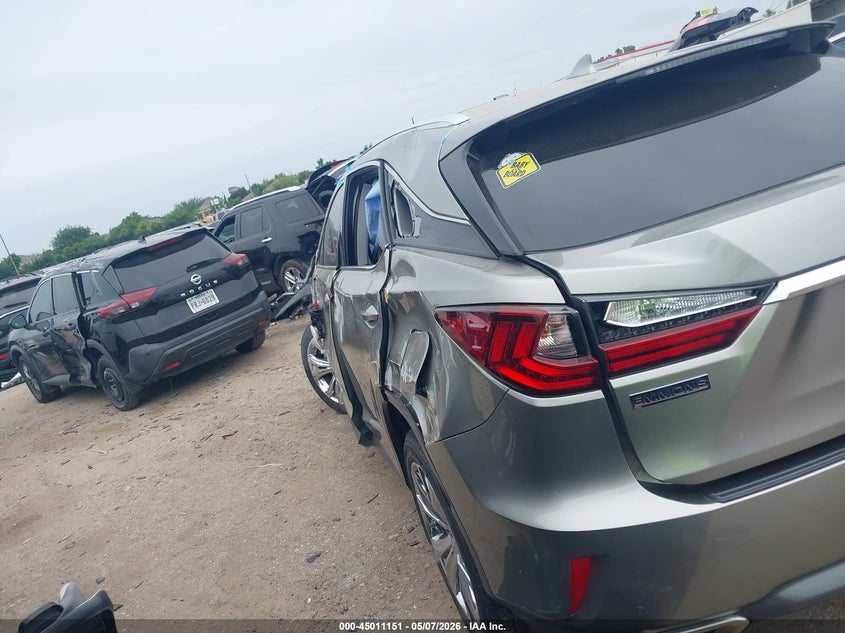 2018 Lexus Rx VIN 2T2BZMCA9JC152064 IAAI salvage auction — ROLLOVER, Salvage (Texas), sold $5,000 on 2026-07-09 (photo 3)
