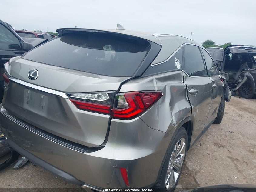 2018 Lexus Rx VIN 2T2BZMCA9JC152064 IAAI salvage auction — ROLLOVER, Salvage (Texas), sold $5,000 on 2026-07-09 (photo 4)