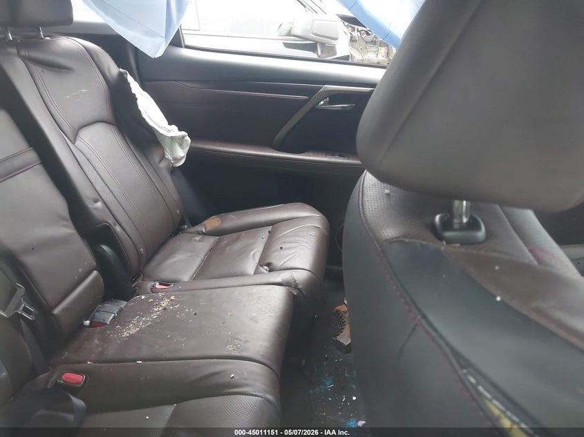 2018 Lexus Rx VIN 2T2BZMCA9JC152064 IAAI salvage auction — ROLLOVER, Salvage (Texas), sold $5,000 on 2026-07-09 (photo 8)