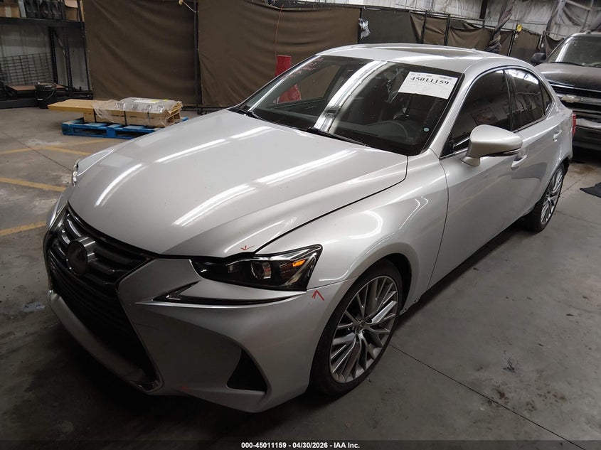 2017 Lexus Is VIN JTHBA1D25H5051093 IAAI salvage auction — REAR END, Salvage (Arizona), sold $6,550 on 2026-07-28 (photo 2)