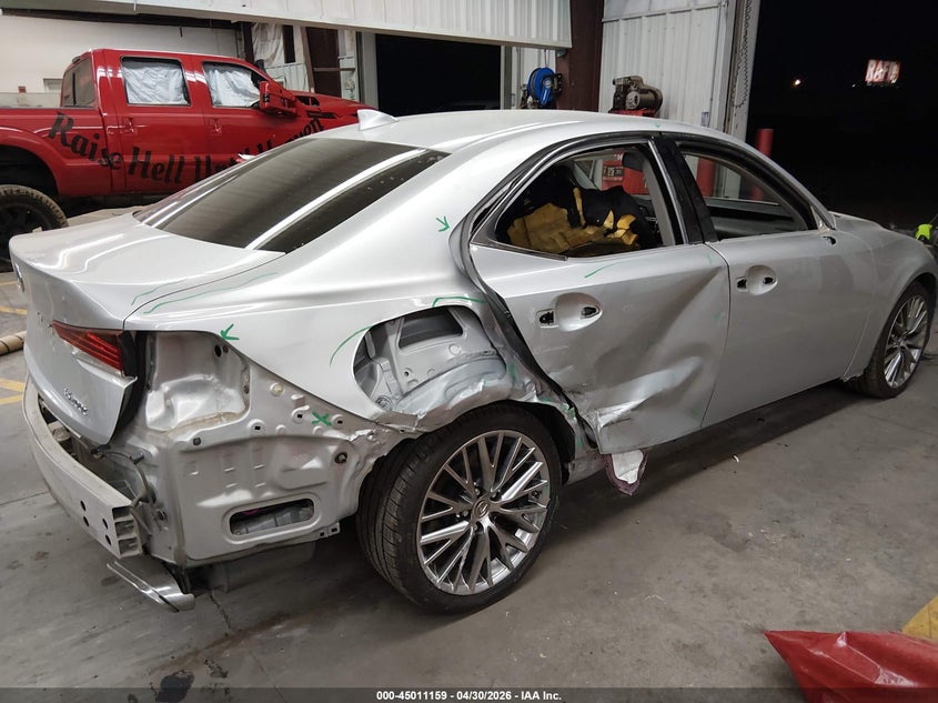 2017 Lexus Is VIN JTHBA1D25H5051093 IAAI salvage auction — REAR END, Salvage (Arizona), sold $6,550 on 2026-07-28 (photo 6)