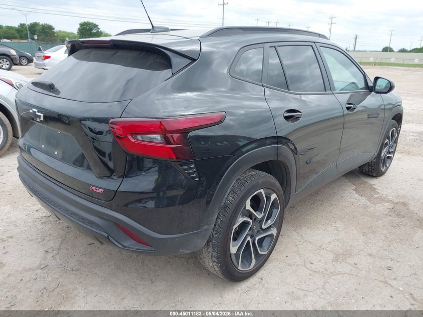 2025 Chevrolet Trax VIN KL77LJEP6SC073423 IAAI salvage auction — FRONT END, Original (Texas), sold $6,300 on 2026-07-20 (photo 4)