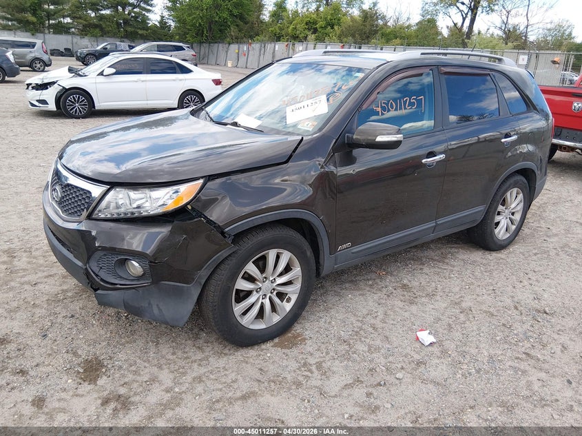 2011 Kia Sorento VIN 5XYKUCA18BG142762 IAAI salvage auction — NORMAL WEAR, Salvage (Texas), sold $875 on 2026-07-28 (photo 2)