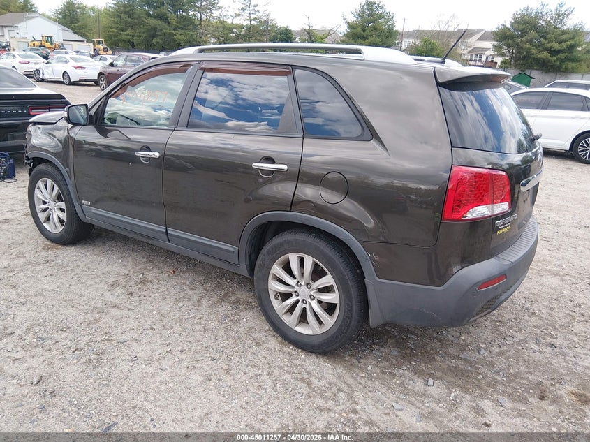 2011 Kia Sorento VIN 5XYKUCA18BG142762 IAAI salvage auction — NORMAL WEAR, Salvage (Texas), sold $875 on 2026-07-28 (photo 3)