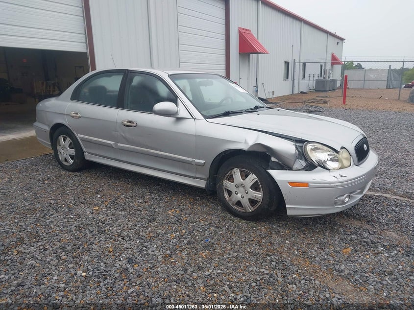 2004 Hyundai Sonata VIN KMHWF25S44A980245 IAAI salvage auction — RIGHT FRONT, Clear (Mississippi), sold $50 on 2026-07-29 (photo 1)