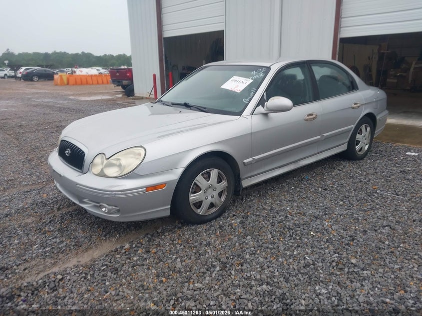2004 Hyundai Sonata VIN KMHWF25S44A980245 IAAI salvage auction — RIGHT FRONT, Clear (Mississippi), sold $50 on 2026-07-29 (photo 2)