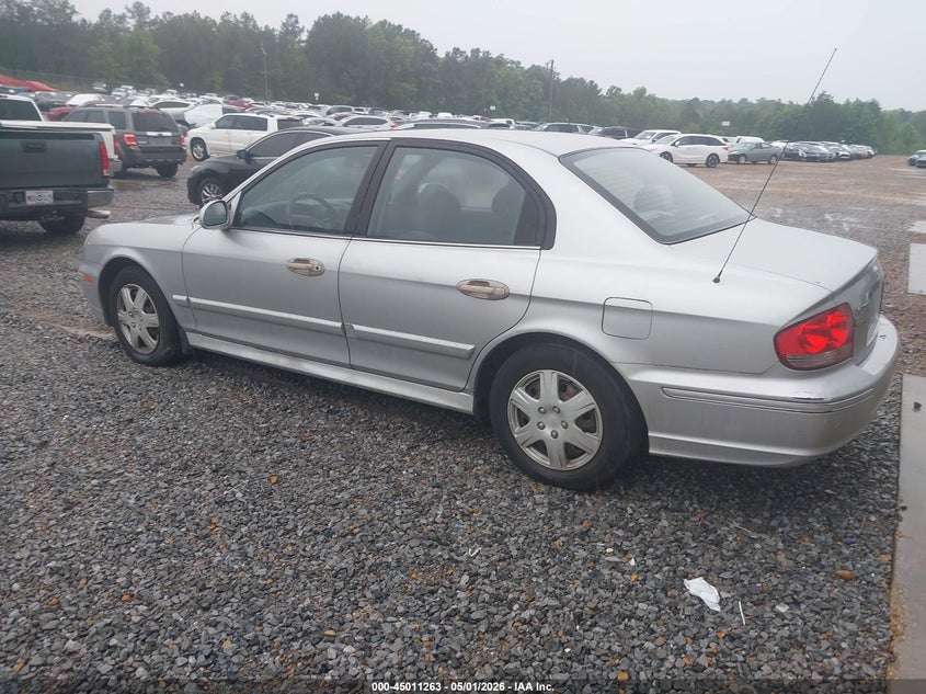 2004 Hyundai Sonata VIN KMHWF25S44A980245 IAAI salvage auction — RIGHT FRONT, Clear (Mississippi), sold $50 on 2026-07-29 (photo 3)