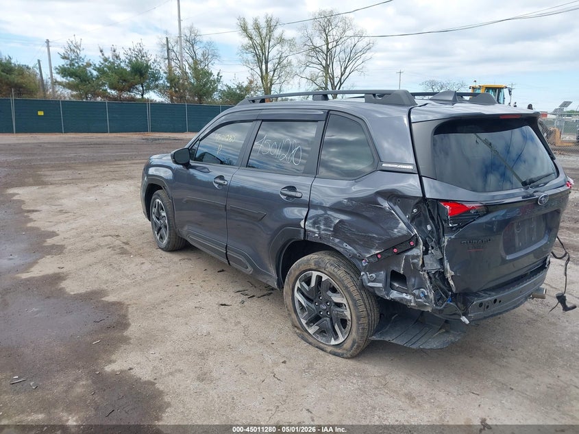 2025 Subaru Forester VIN JF2SLDRC0SH442187 IAAI salvage auction — REAR END, Wait Title, sold $8,100 on 2026-07-14 (photo 3)