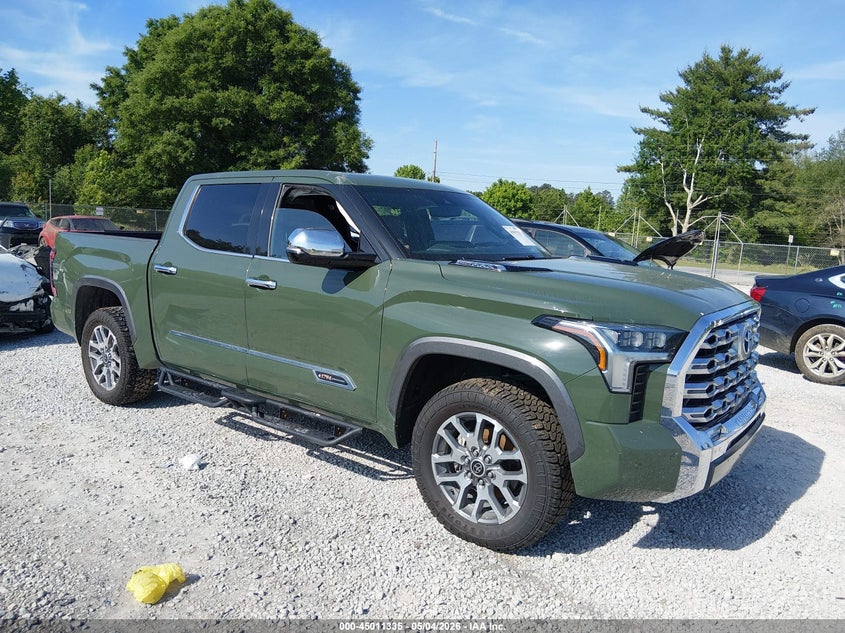 2023 Toyota Tundra VIN 5TFMC5DB5PX033546 IAAI salvage auction — LEFT SIDE, Salvage (Alabama), sold $22,750 on 2026-07-13 (photo 1)