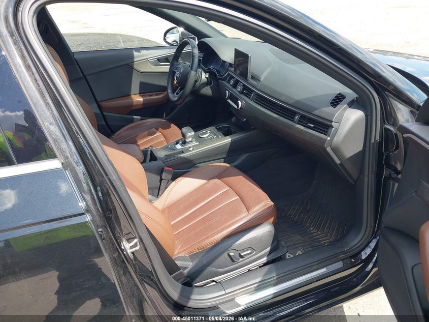 2019 Audi A4 VIN WAUGMAF44KN002730 IAAI salvage auction — FRONT END, Salvage (Connecticut), sold $4,125 on 2026-07-10 (photo 5)