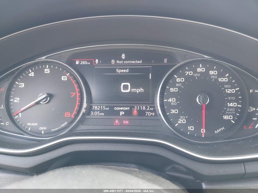 2019 Audi A4 VIN WAUGMAF44KN002730 IAAI salvage auction — FRONT END, Salvage (Connecticut), sold $4,125 on 2026-07-10 (photo 7)