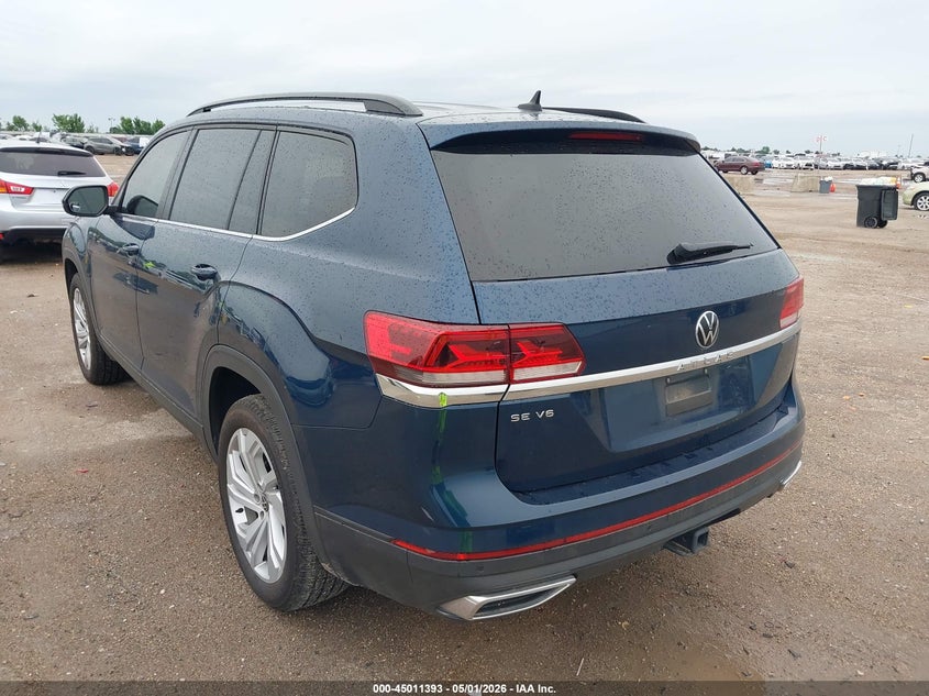 2022 Volkswagen Atlas VIN 1V2WR2CA9NC561446 IAAI salvage auction — FRONT END, Original (Texas), sold $10,900 on 2026-07-18 (photo 3)