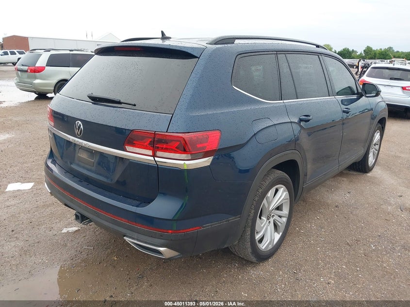 2022 Volkswagen Atlas VIN 1V2WR2CA9NC561446 IAAI salvage auction — FRONT END, Original (Texas), sold $10,900 on 2026-07-18 (photo 4)