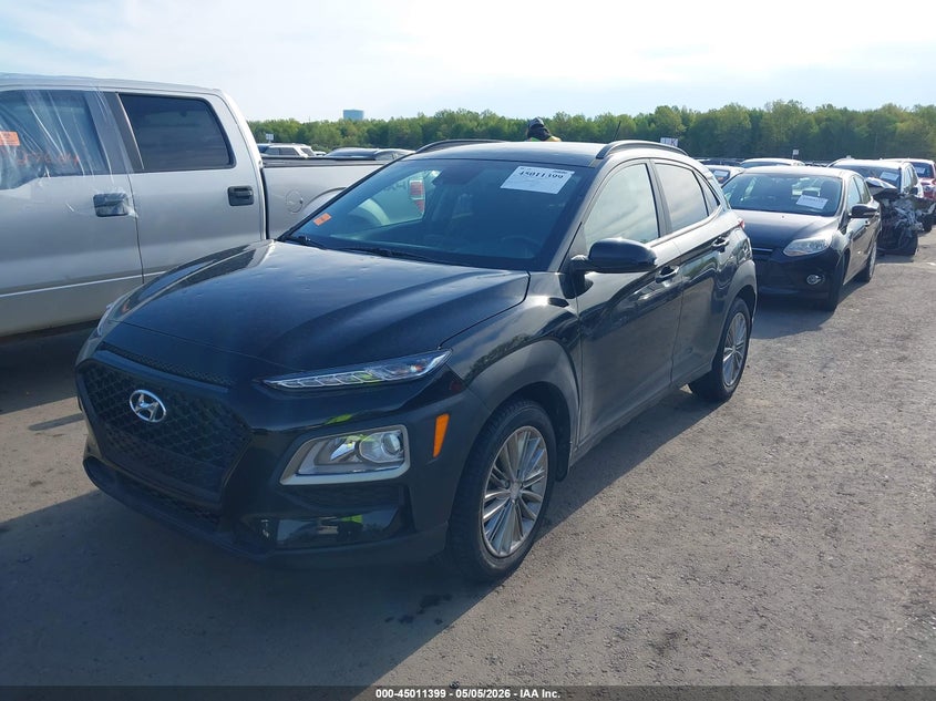 2021 Hyundai Kona VIN KM8K2CAA2MU598906 IAAI salvage auction — HAIL, Salvage (Ohio), sold $6,950 on 2026-07-21 (photo 2)