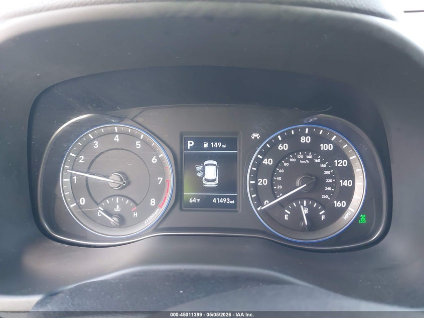 2021 Hyundai Kona VIN KM8K2CAA2MU598906 IAAI salvage auction — HAIL, Salvage (Ohio), sold $6,950 on 2026-07-21 (photo 7)