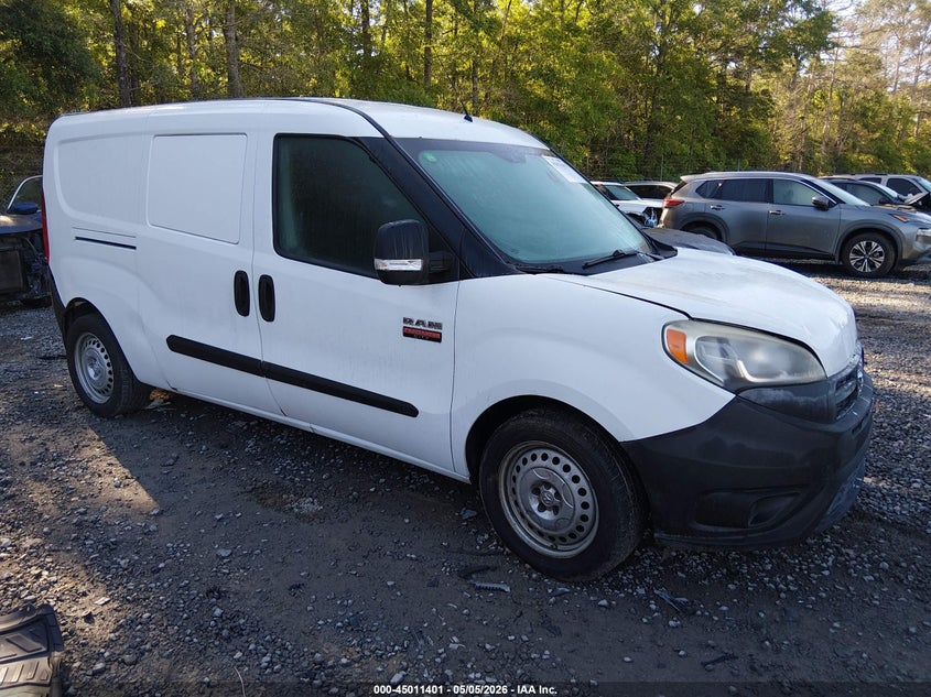 2015 Ram Promaster city VIN ZFBERFAT5F6979188 IAAI salvage auction — FRONT & REAR, Salvage (South Carolina), sold $1,600 on 2026-07-07 (photo 1)